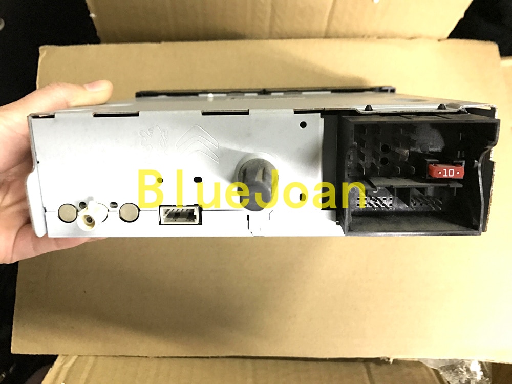 GENUINE RD45 Ca r Radio with CD USB Bluetooth for Peugeot 207 206 307 308 807 Citroen C2 C3 C4 C5 C8 (set VIN code by yourself