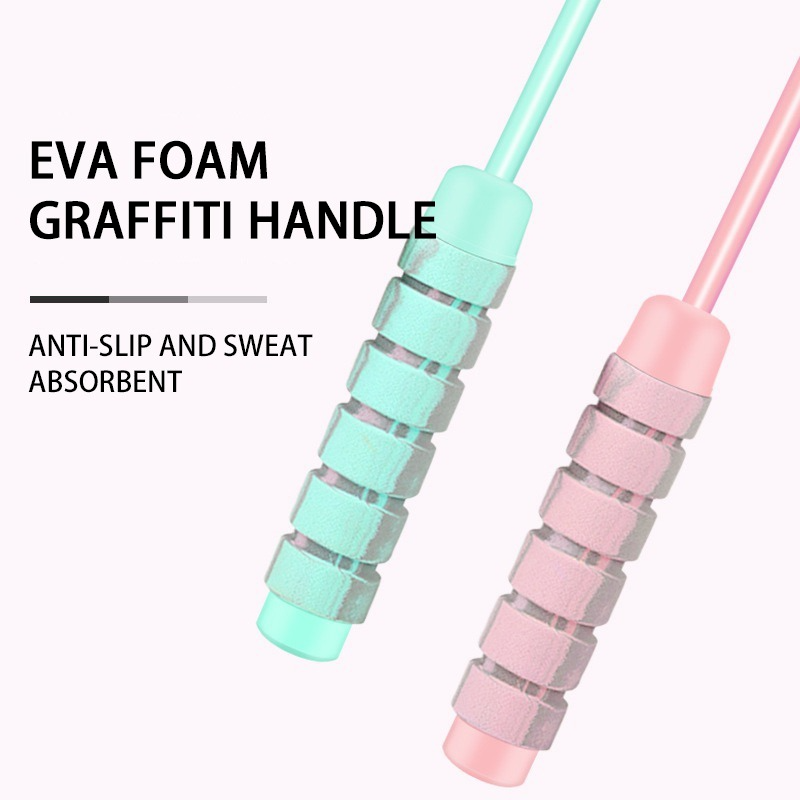 Dragende Draagbare Rope Skipping Fitness En Bodybuilding Aërobe Oefening Indoor Mute Body Vormgeven Springtouw