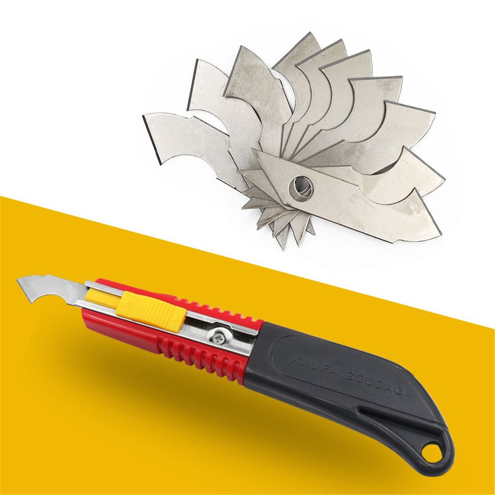 Durable Acrylic Hook Knife Blade Steel Hook Blades Cutter DIY Hand Tools for ABS Plate Acrylic Board Plastic Sheets Cutting