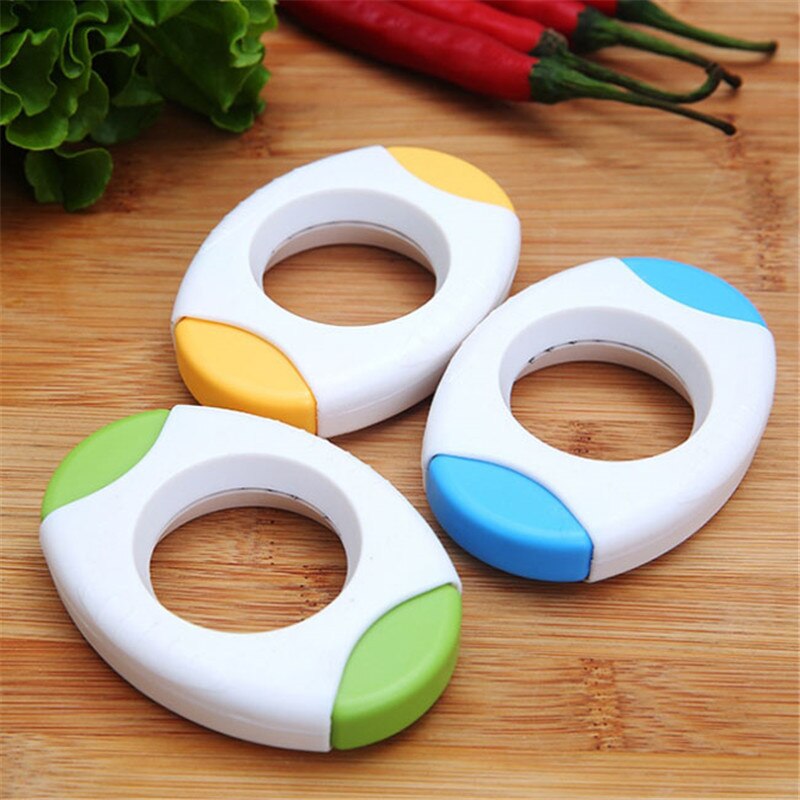 Effectieve RVS Eierschaal Cutter, Ei Cracker Topper Cutter Remover Opener Cracker Breaker Hardgekookte Eieren Opener Separator Breaker voor Keuken Tool(L