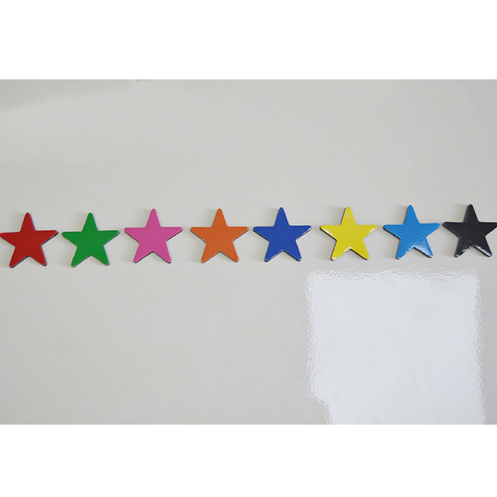 20 Stuks Ster Koelkast Decor Voor Whiteboard Grappige Schattige Kast Koelkast Creatieve Sticker Koelkast Magnetische Attractie