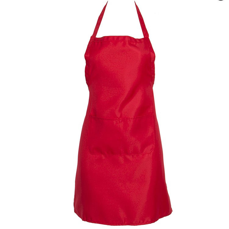 Kokeforkle menn kjøkkenforkle mannlig kokk voksen smekke matlaging håndverk baking cleanin forklær: Rød