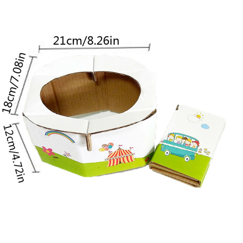 Draagbare vouwen wc Zuigeling Kids Kind Zindelijkheidstraining Wc-bril Auto Reizen Camping Lager Gewicht 50kg