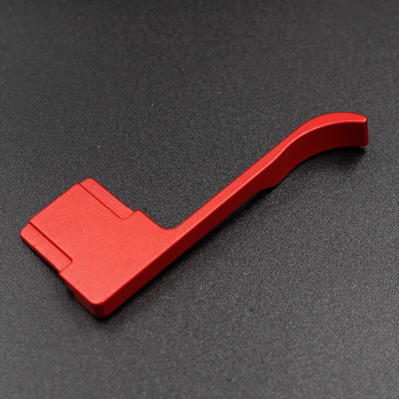 Alumiininen metallikenkä peukalo ylös hotshoe peukalo ylös kahva sony  a6500 a6300 a6400 a6000 6100 -kameran kädensijalle: Punainen