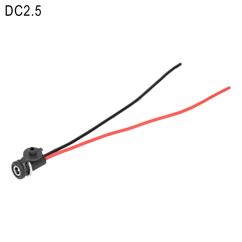 36V /48V Charging Head Lithium Battery Charger Electric Bicycle Output Line Round Male And Female Base DC2.1 / 2.5 Charger Plug: Light Grey