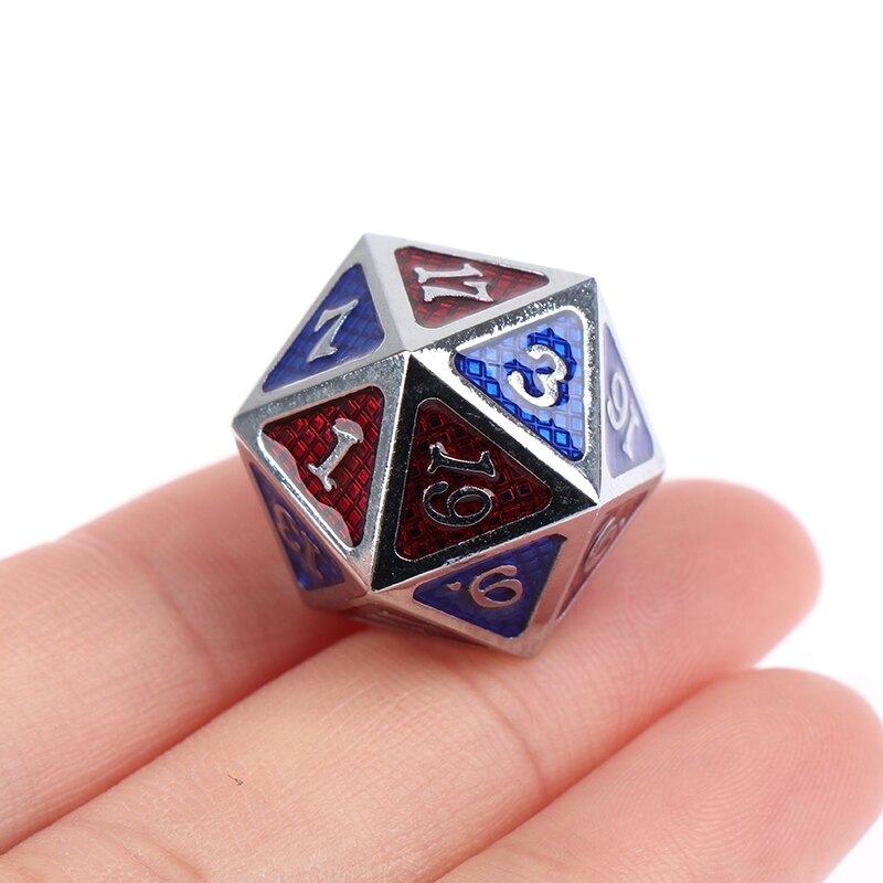 7 PCS/ metal dice RPG MTG dice italics dice polyhedral dice