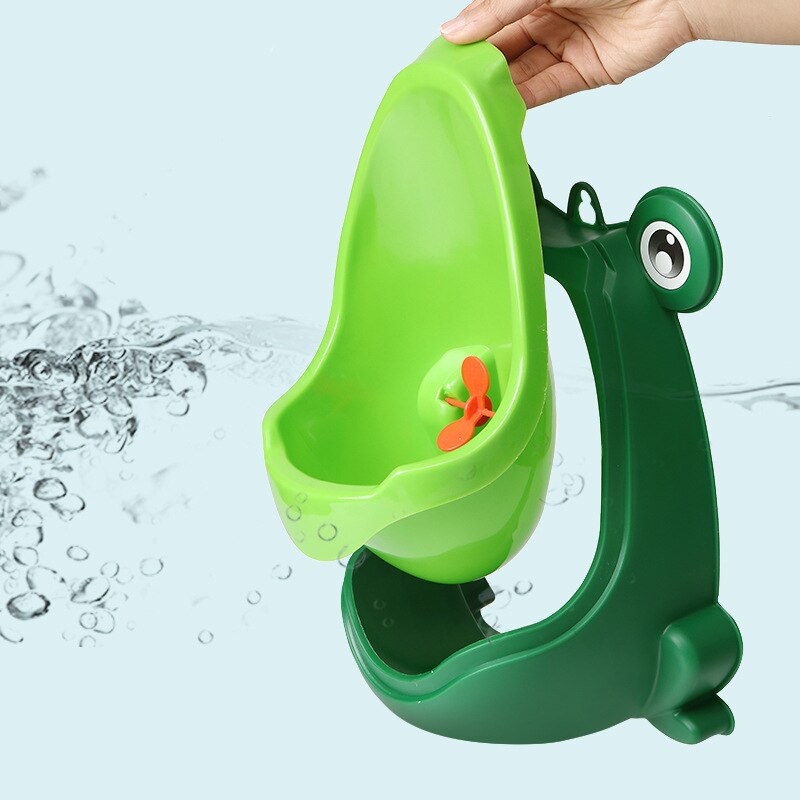 Børns urinal til drenge frø stativ toilet træning urinal potte til dreng vægmonteret potte urinal tisse baby toilet badeværelse