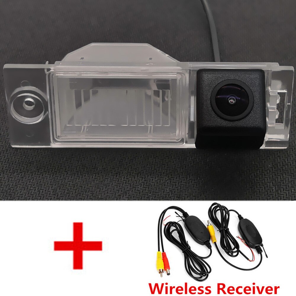 Fisheye HD Dynamic Trajectory Wireless Car Rear View Backup Camera For Hyundai IX35 Tucson SUV 3rd Generation: Wireless No LED / Fixed Parking Line