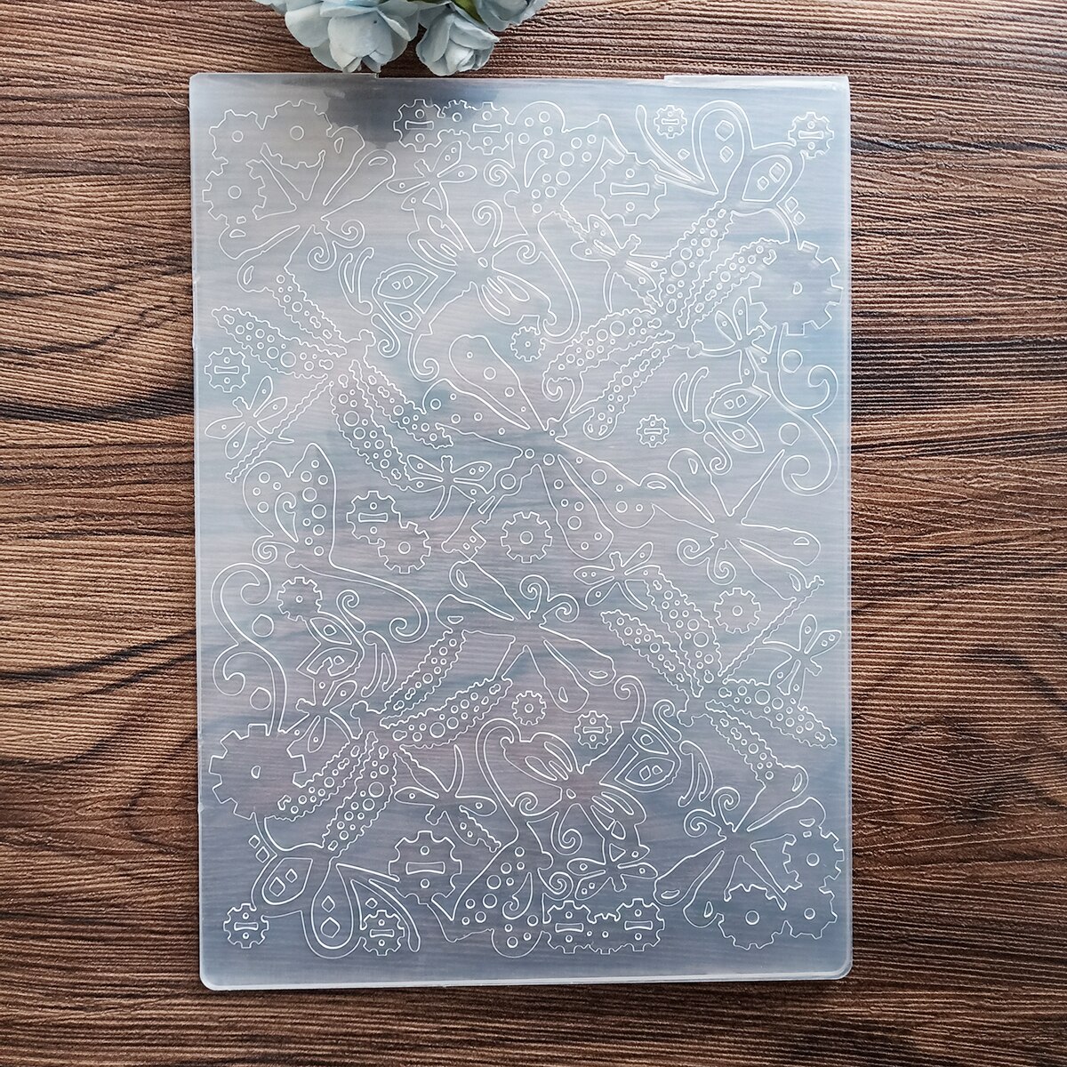 Dragonfly Embossing Folders Plastic Scrapbooking For DIY Scrapbook Album Card Decorating Tool Crafts Card Paper Making Decoratio: fd-123