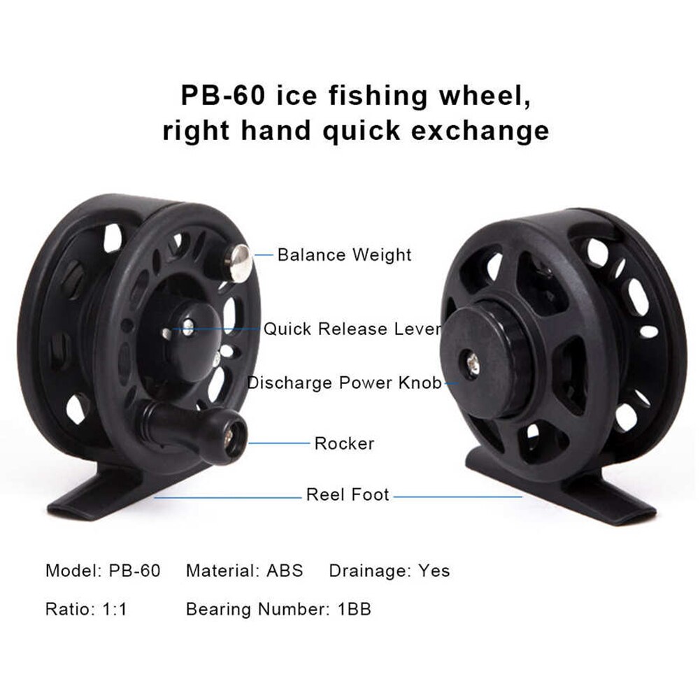 80Cm Ijs Hengel Combo Set Spinning Reel Vissen Aas Kunstaas Tas Draagbare Reizen Karper Bass Pike Boot Staaf volledige Kit
