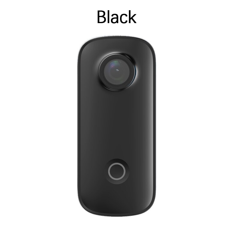 SJCAM C100 Mini caméra pouce 1080P 30FPS H.265 12MP NTK96672 2.4GHz WiFi 30M étanche Action sport DV caméra: Black
