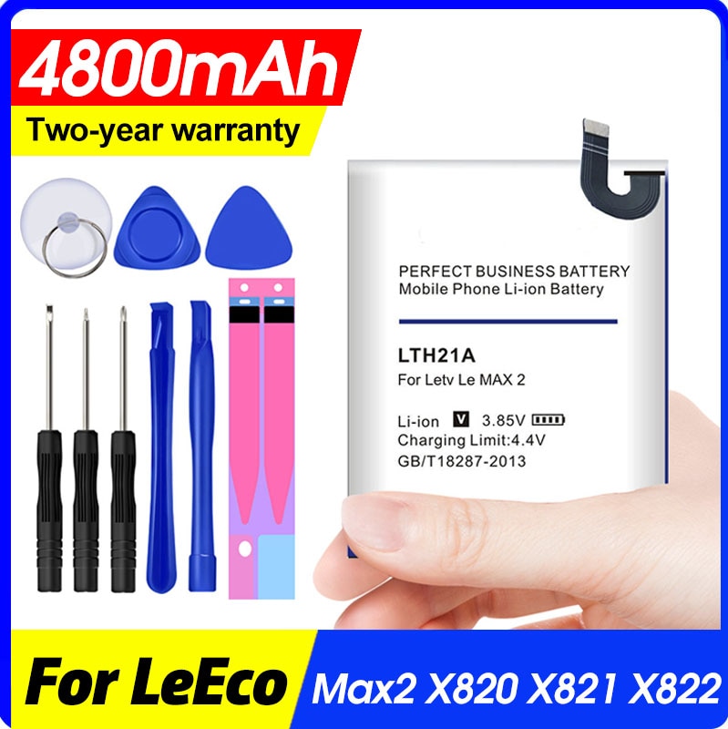 LTH21A 4800mAh Per Letv LeEco LeMax2 X822 X829 Le Del Telefono Le MAX 2/5.7 pollici/X821 X820 Sostituzione Della Batteria Del Telefono Mobile