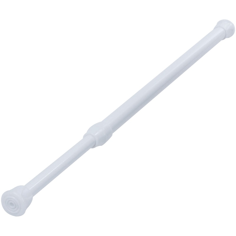 3 Pack varilla de tensión pequeña extensible ajustable 11,8 pulgadas a 19,7 pulgadas, blanco: Default Title