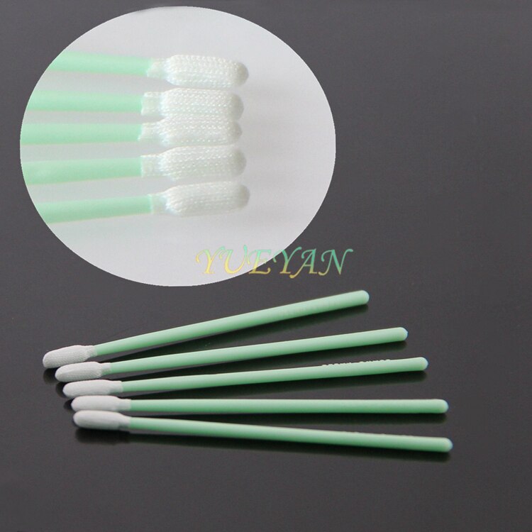 100PCS/bag 2.5mm/1.25mm fiber optic cleaning Sticks rod with SC FC LC ST MU Fiber Optic Clean cotton swabs