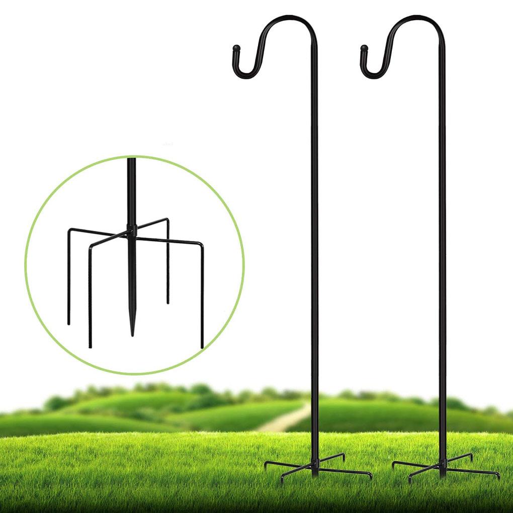 2 Stuks Van Vogel Feeder Haak Beugel Metalen Lantaarn Stand Decoratie Tuin Plant Stand Hanger Tuin Straat Lamp Haak Decoratie