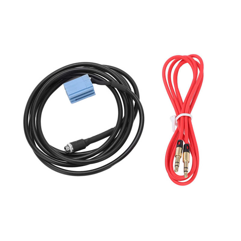 AUX Cable Auxiliary Audio Cable Multiple Formats for Car Radio Stereo MP3 Player Replacement for Seat
