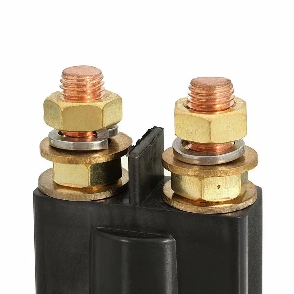 500a Auto Starter Solenoïde Auto Relais 12V 24V Terminal Auto Starter Power Switch Dubbele Batterij Isolator Auto Start Contactor
