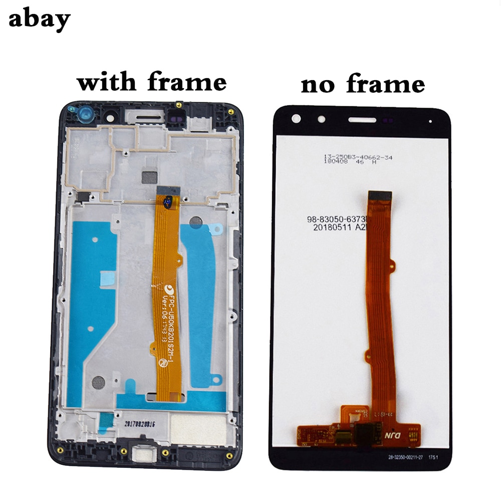 LCD Display For Huawei Nova Young 4G LTE / Y6 / Y5 MYA-L11 L41 U29 MYA L22 L41 LCD Display Touch Screen Frame Replace