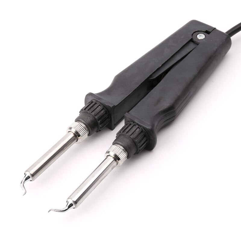 902 Esd Smd Doppel Lötkolben Pinzette Griff Clip Heizung Zange Lözehn Bahnhof Zubehör-Kb