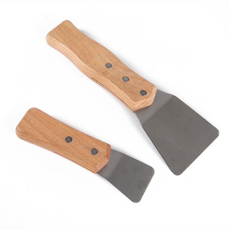 2Pcs Industriële Grote Spatel Scoop Spanplafond Film Schop Accessoires Voor Lassen Harpoen Voor Stretch Plafond Spatel