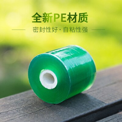 Cinta elástica autoadhesiva de 100M para injertos, película para injertos, herramienta especial para Injerto de árboles frutales, cinta de unión para jardín