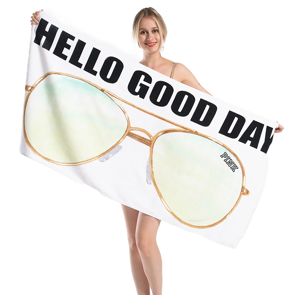 Beach Towel Cotton Pool Blanket Printed Soft Bath For Travel Blanket Swimming Summer Outdoor Bedspread On The Bed: 145x70cm B