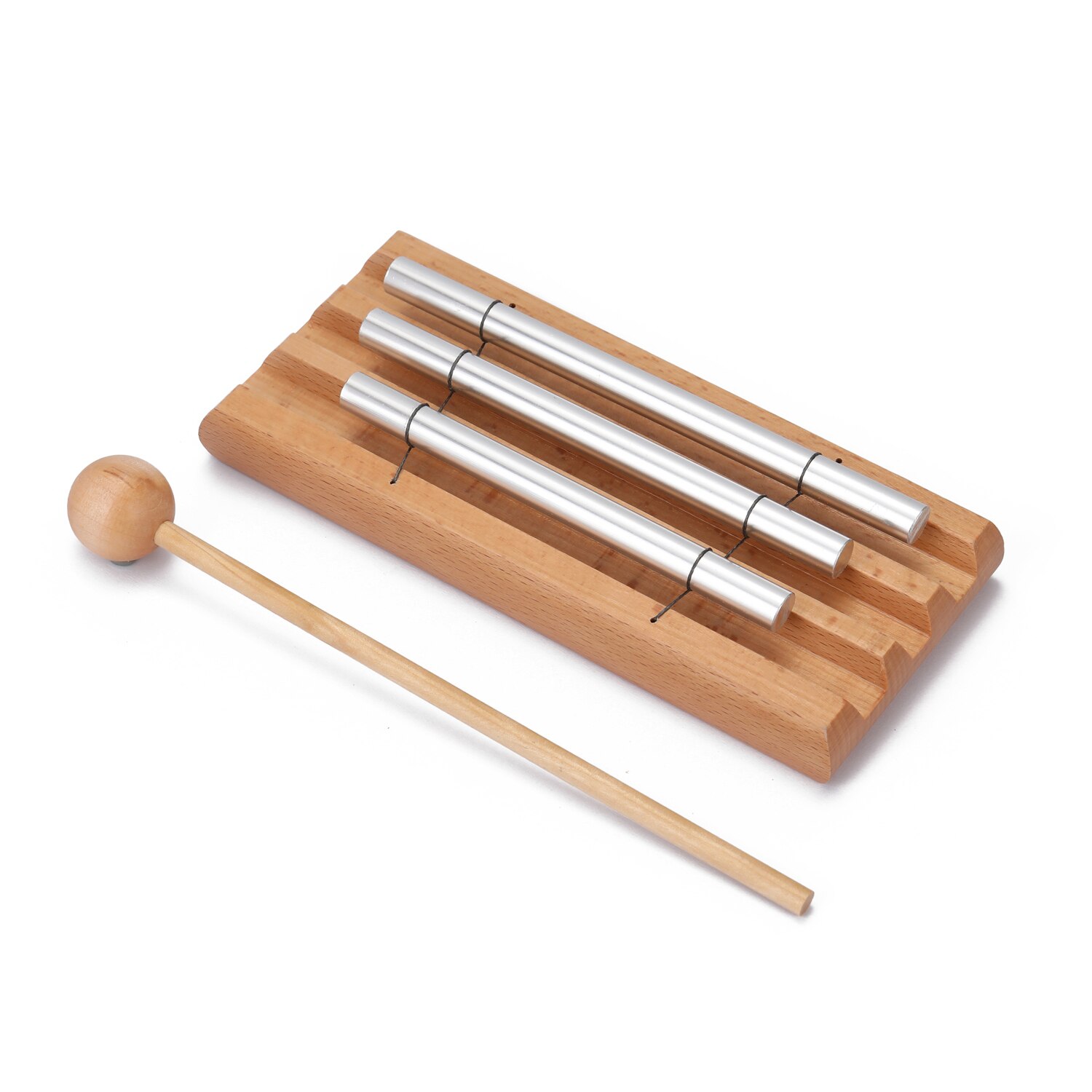 Table Chimes Portable Kids Music Enlightenment Percussion Instruments Wooden Percussive Chimes
