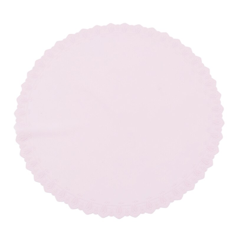 Blå vit rosa grön resuable mat färska hålla täcka microwavable silikon stretch lock spets kopp mattor köksredskap täcka: Rosa