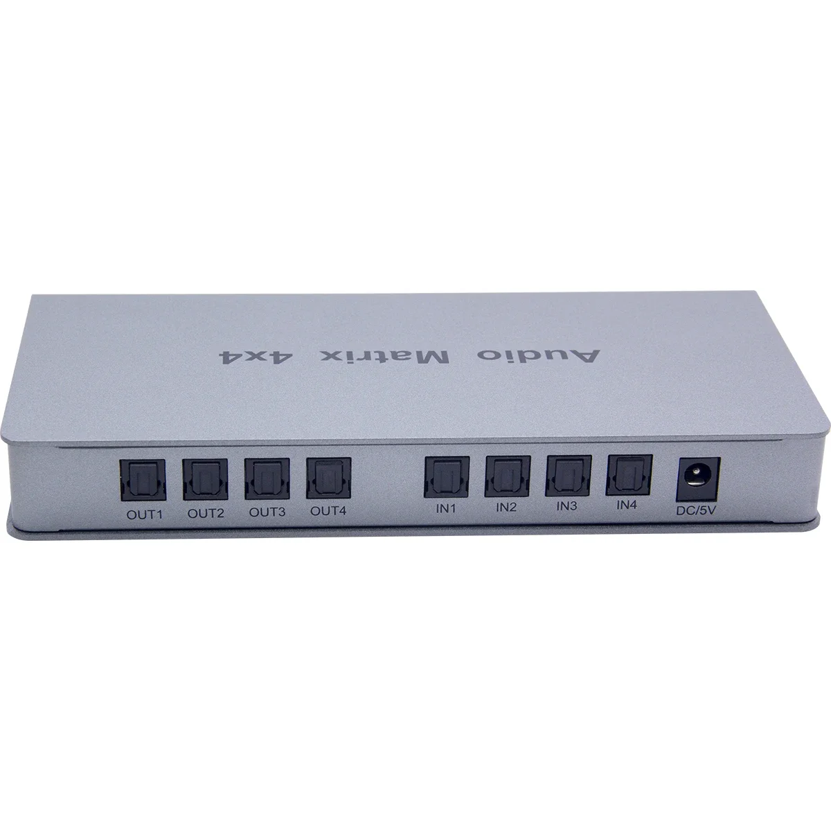 4x4 Audio- Matrix schalten Splitter SPDIF / TOSLINK Digital optisch Audio- Konverter Digital Audio- Fiber 4 in 4 aus Matrix Wähler