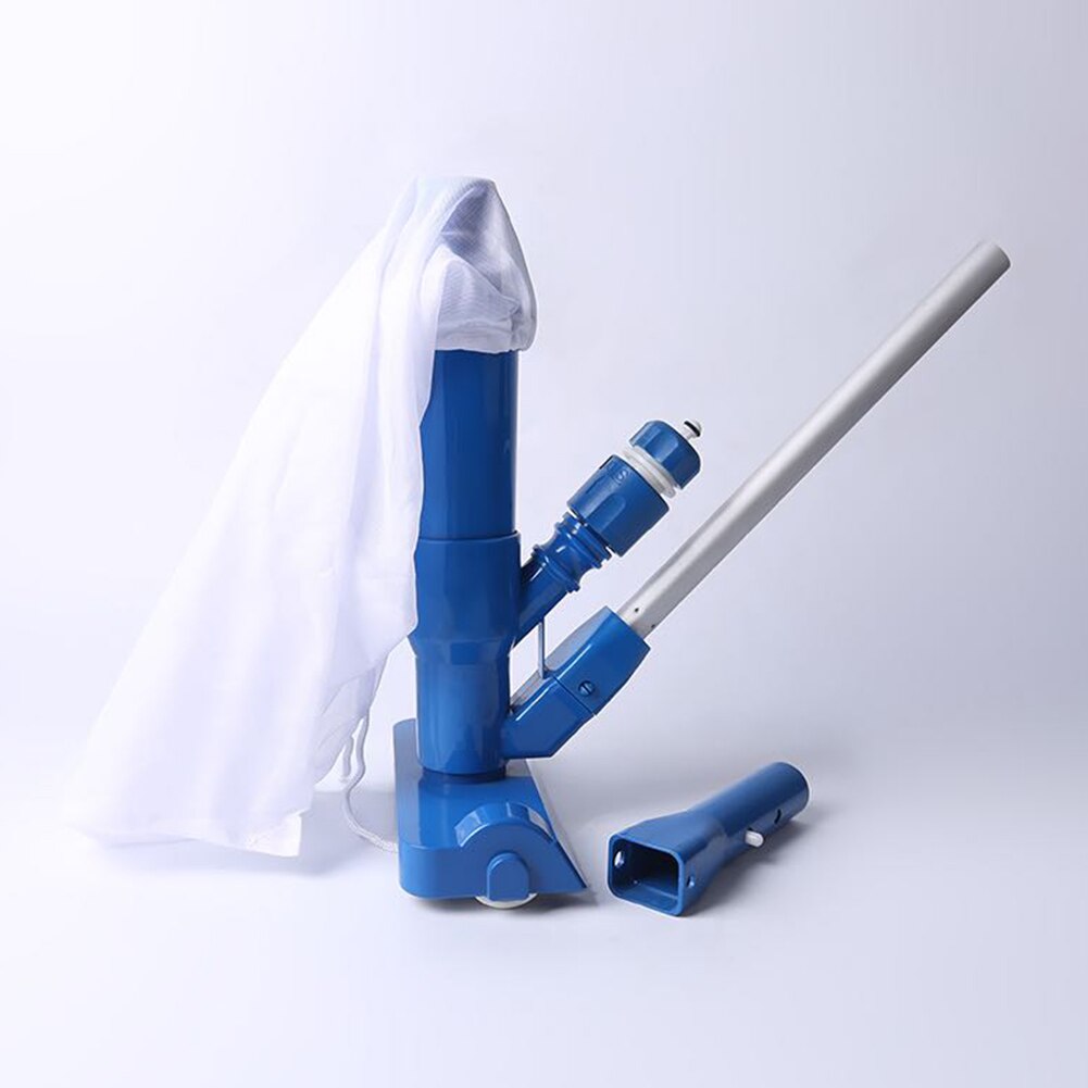 Portable Pool sweeper Sweep device swimming pool vacuum brush head kit With Long Telescopic Rod Dust Remover Pool Cleaning Set