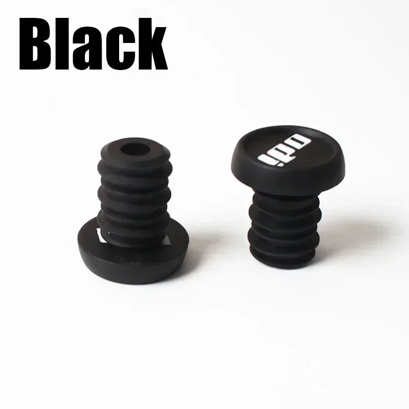 ODI Bicycle Handlebar Grips Antislip Silicone Cycling Cuffs Mountain Bike Bar End Plugs Grip Cap BMX Mtb Folding Bike Parts: Moss Green