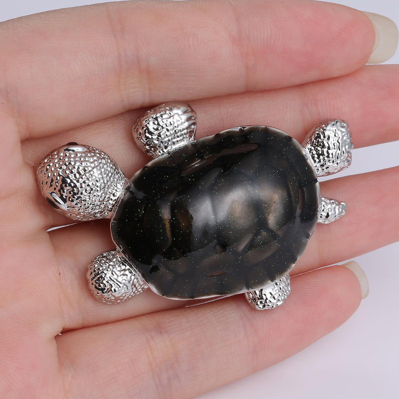 Mały żółw broszka przypinki koszula kurtki odzież plecaki kapelusz odznaka akcesoria