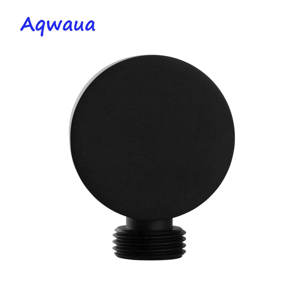 Aqwaua suihkupään liitin suihkutarvikkeet pyöreä kylpyhuone b seinään kiinnitettävä liitin messinki rungon kiinnike kylpyhuoneeseen