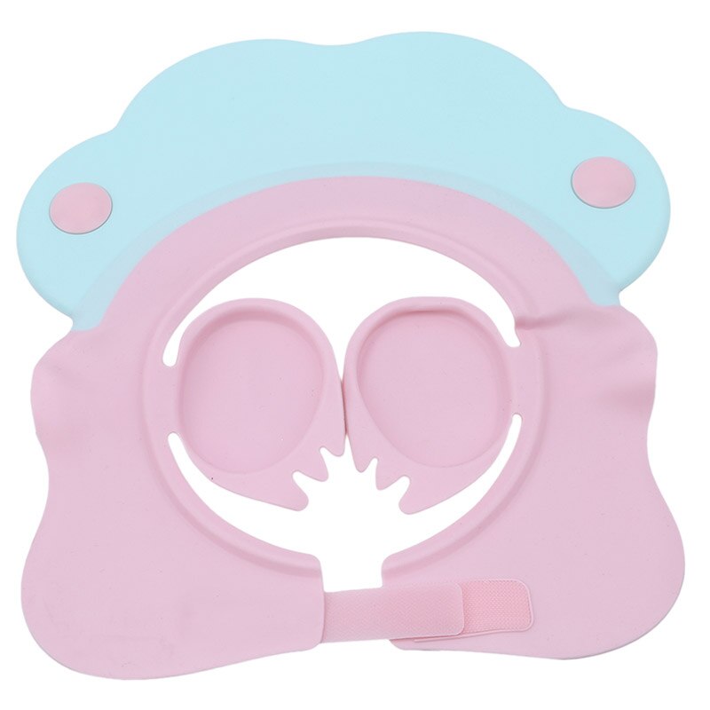 Style Lovely Adjustable Baby Hat Toddler Kids Shampoo Bathing Shower Cap Wash Hair Visor Caps For Baby Care Douchekap: green