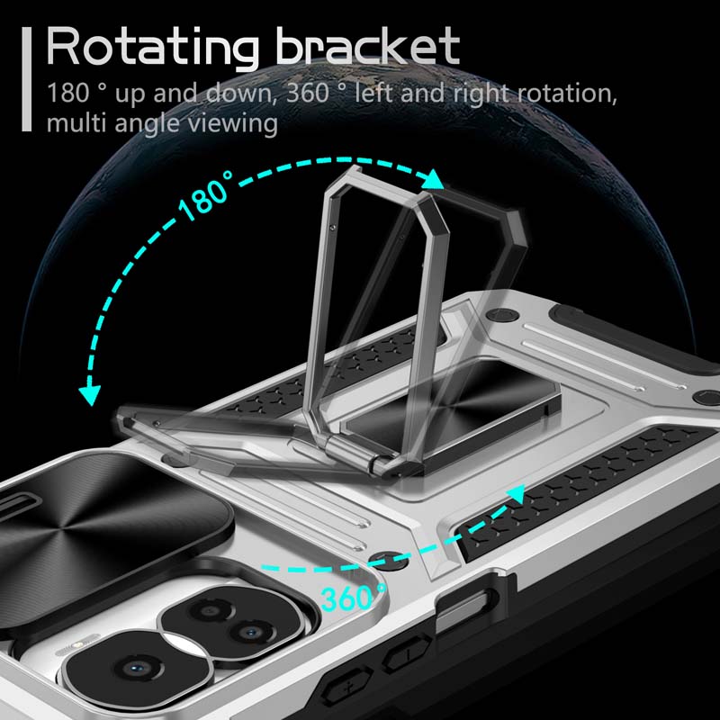 Capa de câmera com lente deslizante para honor 90 lite, armadura à prova de choque, coque traseiro para huawei mate 60 pro honer90 light x50i 5g