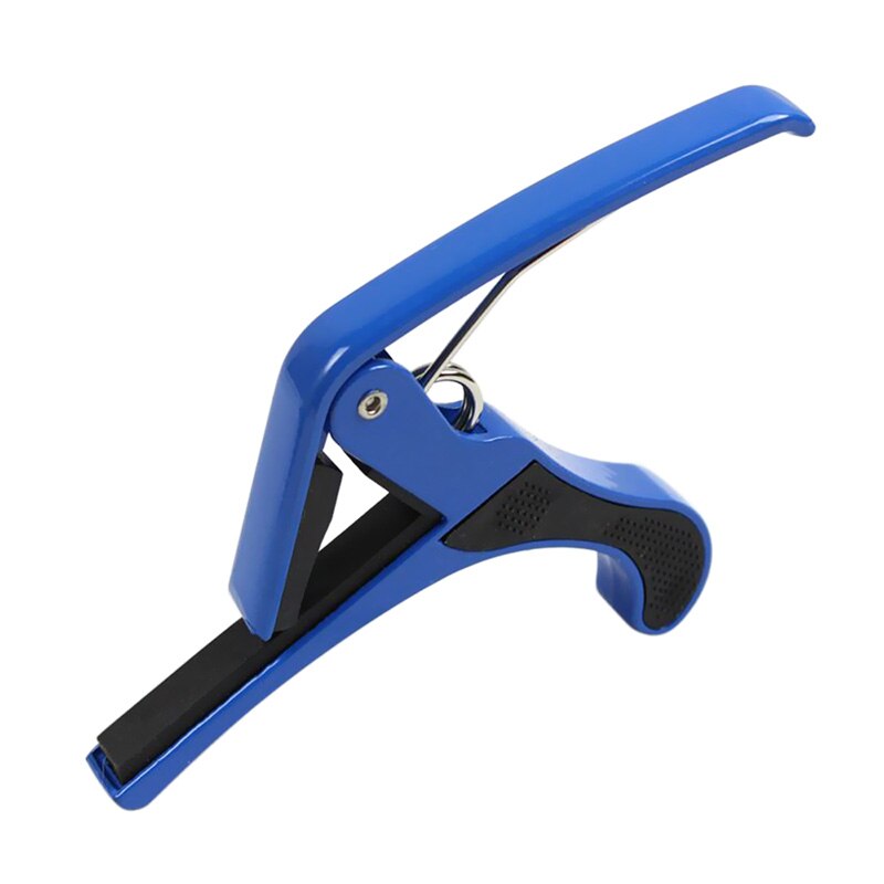 Universal Guitar Capo Aluminum Alloy Metal Folk Change Clamp Key Acoustic Classic Guitar Ukulele Accessories Trigger Capo: Blue