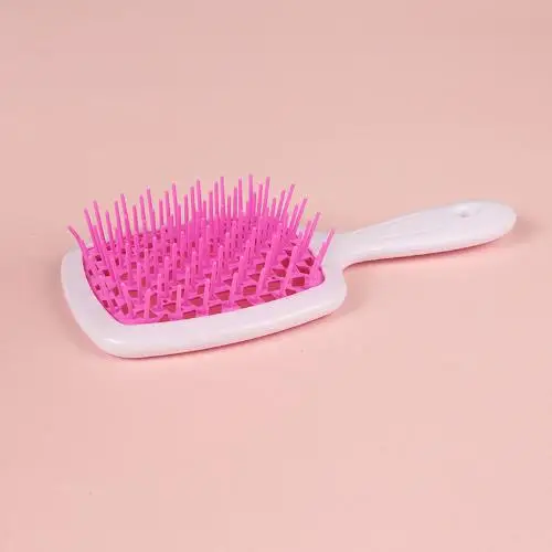 Detangling Brush Massage Combs Hollow Out Wet Curly Hair Brushes Tail Comb Set Edge Hair Brush Curly Hair Brush для волосся: Amy Green