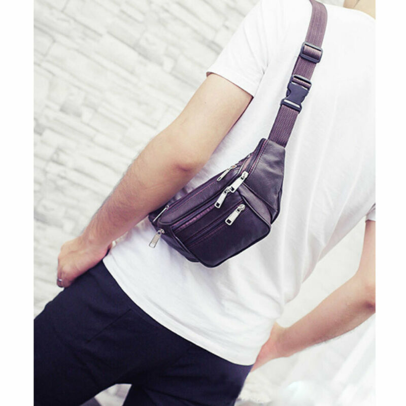 Mens' Waist Belt Bag Utility Cycling Waist Fanny Pack Bum Bag Travel Hip Purse