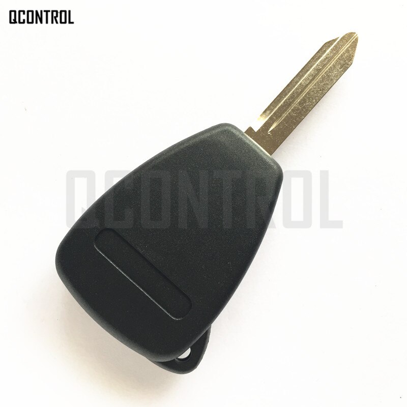 QCONTROL Remote Key with Chip for JEEP Vehicle Auto Liberty Wrangler Commander Patriot Compass Grand Cherokee Uncut Blade