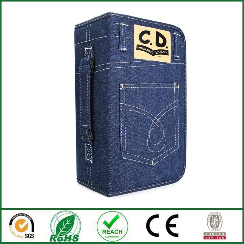 ymjywl CD Case DVD / CD Package Large Capacity 128 Sleeve Disc Collection Bag Case For Car And Home Storage
