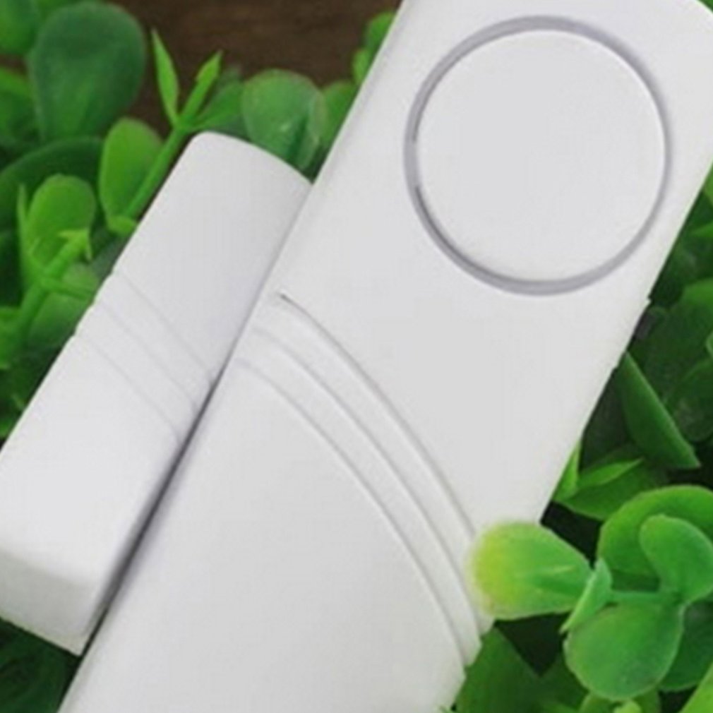 Door and Window Security Alarm Wireless Time Delay Alarm Magnetic Triggered Door Open Chime for Home Security