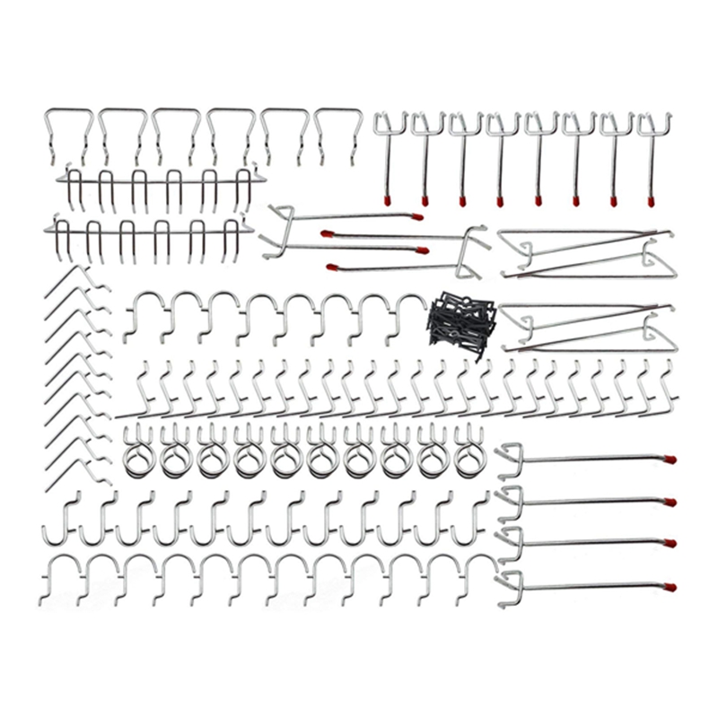 ! Pegboard Hooks Assortment - 102Pcs Peg Hook Organization