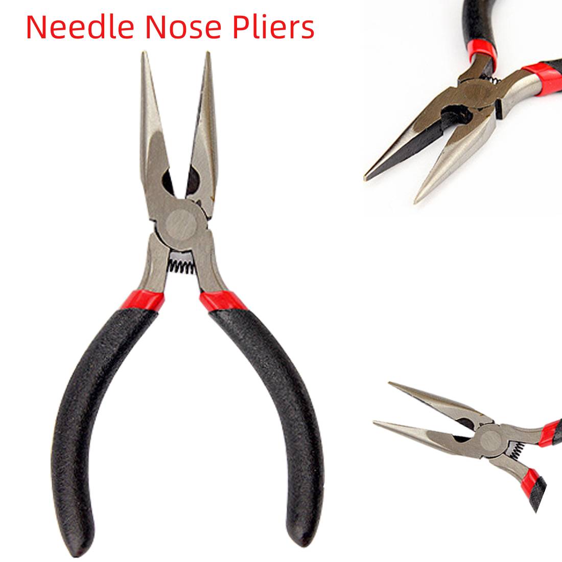Puzzle Modeling Work Precision Tool Electrician Repair Metal Long Needle Nose Plier Side Cutter Tools Hand Tools