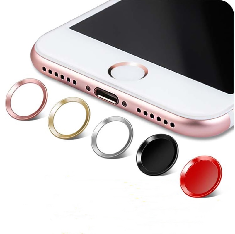 Home Button Sticker Touch Id Voor Iphone 6/7/5 Home Button Sticker Voor Iphone 7 6 8 Knop Sticker ondersteuning Touch Id Thuis