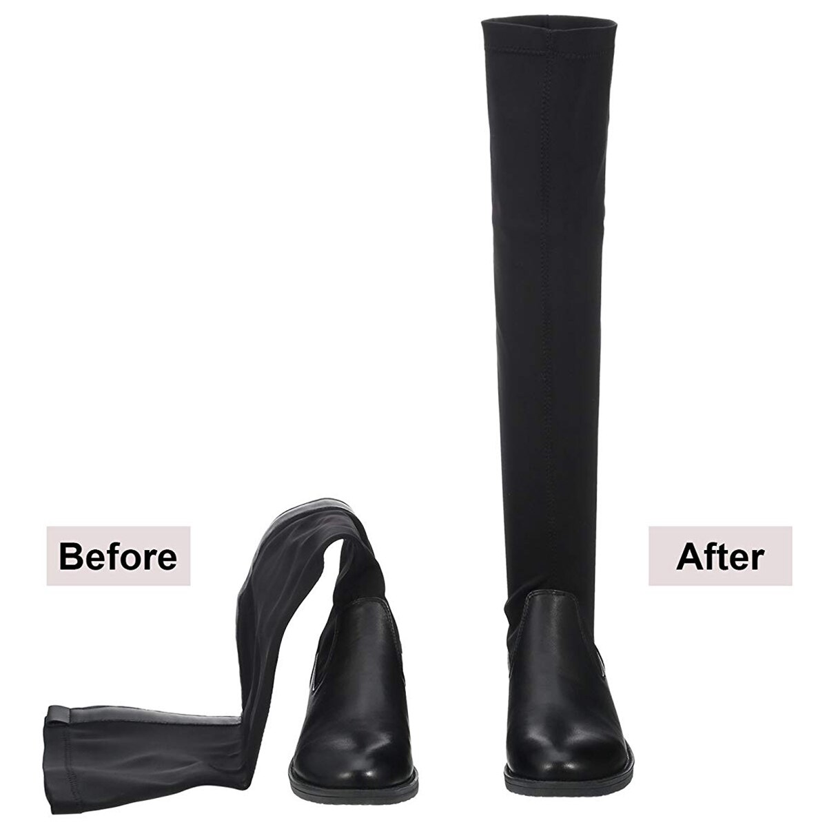 Boot Shaper Form Inserts Tall Boot Support For Women And Men, 8 Pieces For 4 Pairs Of Boots