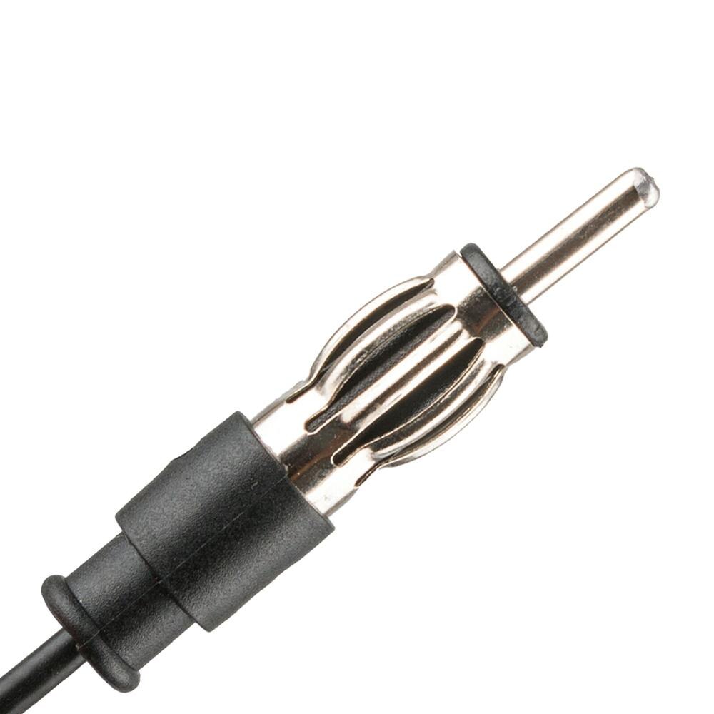 Universal Car Antenna Booster Car Electronic FM/AM Radio Antenna Windshield Mount 12V Black Car Electronic