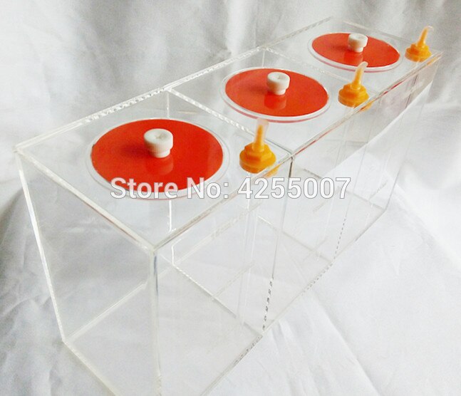 Red Starfish DT-45 Dosing Pump Scale Liquid Storage Bucket With Scale 4.5Liters Acrylic made