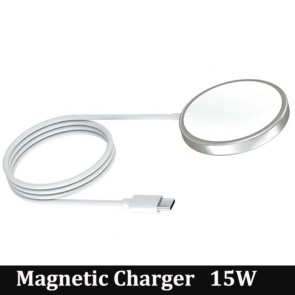 15W Fast Macsafe Mag Magnetic Wireless Charger Charging Pad for IPhone 12 13 11 Pro Max 13Mini Mac Safe Station Magnetic charger