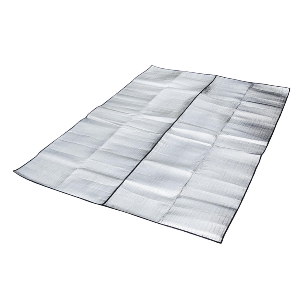 Camping Decke Wasserdicht Notfall Thermische matt Leichte Reflektierende Flugzeug Aluminium Folie Picknick Pad für Schlaf Reise Wandern