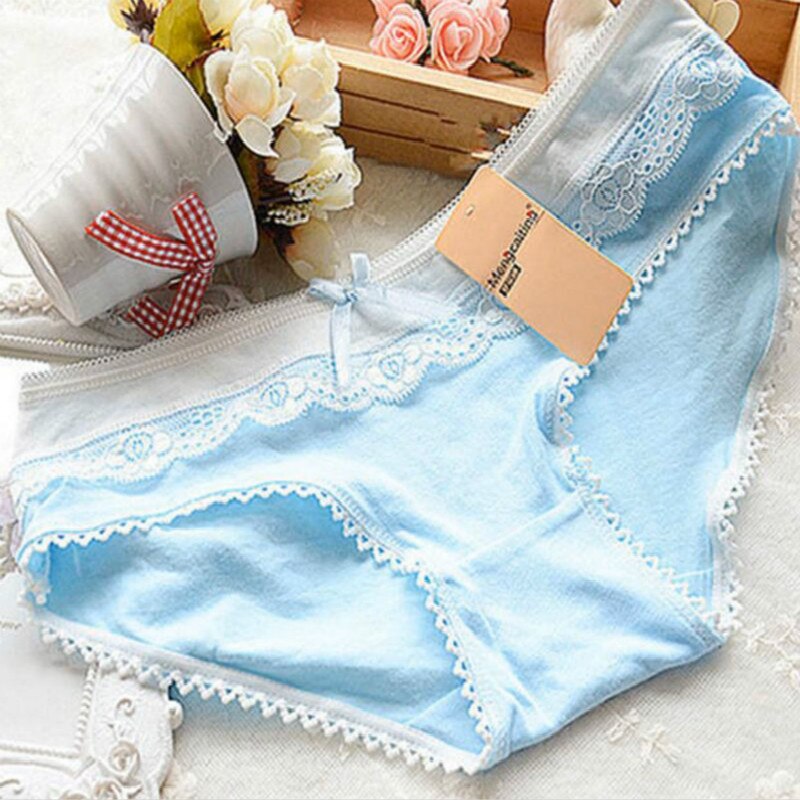 4pcs Teenage Flamingos Underpants Young Girl Briefs Comfortable Cotton Panties Kids Underwear 10-20T